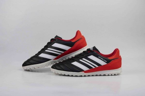 giày ba sọc Xstorm Copa - đỏ đen - sọc trắng