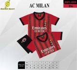 Quần áo BĐ trẻ em SV AC Milan Lớn