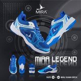 Giày cầu lông Mira Legen - xanh bích