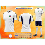 Quần Áo BĐ HD Italia - trắng xanh