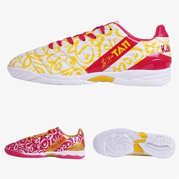 Giày Bóng Đá Kamito TA 11 WC - trắng vàng