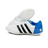 Giày trẻ em ba sọc Toni 11 Pro - trắng - sọc xanh