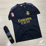 Quần Áo Bóng Đá JP Real 2024 - đen