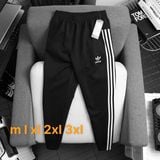 Quần DÀI ADIDAS KO BO ĐEN SỌC TRẮNG