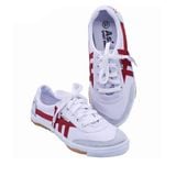 Giày bata Asia - trắng - sọc đỏ