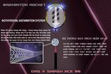 Vợt cầu lông Das X Smash ACE 86