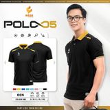 Áo Polo Egan 5 UV - ĐEN