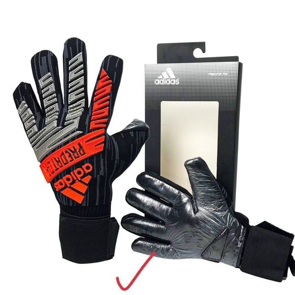 Găng tay thủ môn Adidas Predator - đen cam