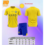 Quần Áo BĐ HD Alnassr - vàng
