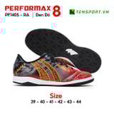 Giày Bóng Đá đế IC PAN - đen đỏ