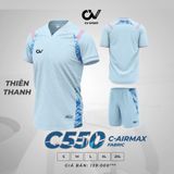Bộ quần áo bóng đá không logo CV C550