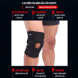 Bó gối bảo vệ đầu gối co giãn GoodFit GF523K
