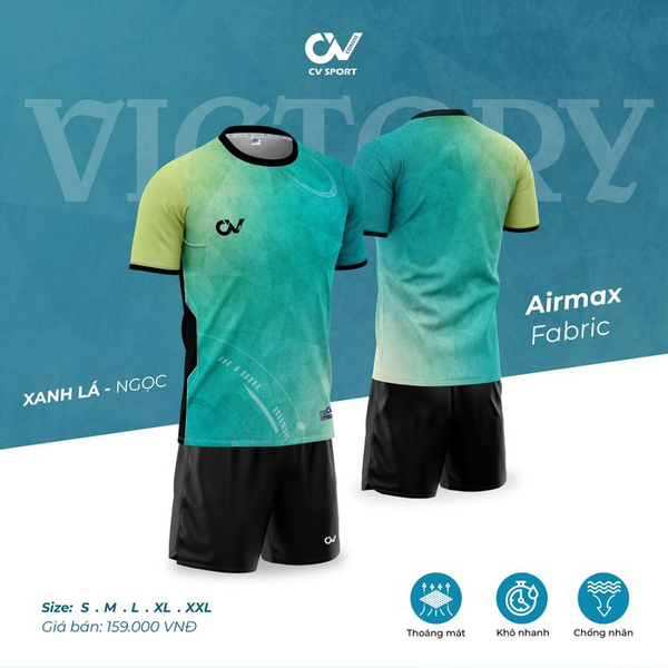 Quần áo bóng đá không Logo CV Victory