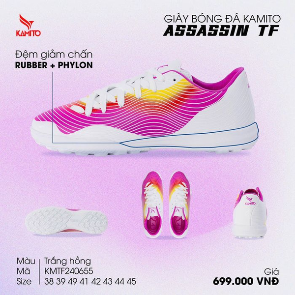 Giày bóng đá Kamito Assassin TF