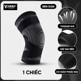 Bó gối có dây siết Yasu 7720 - Đen