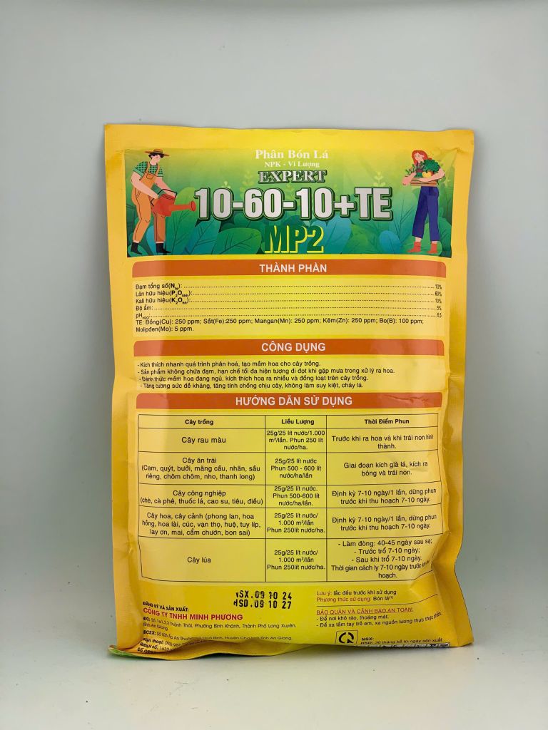 Siêu lân đỏ 1 lít - MI-HYDRO-PHOSPHATE MP7 : Phân bón siêu tạo mầm, chuyên gia phân hóa mầm hoa