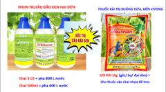 (500ml & 1L) Cyrux Gold 300Ec 1 lít, Np-Cyrin Super 250Ec 1L: trừ Sâu đầu đen hại dừa, sâu cuốn lá lúa, sâu xanh hại đậu tương, rệp sáp cà phê