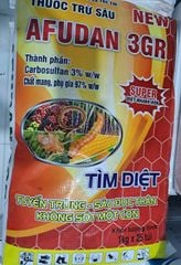 (1kg) Rải gốc afudan 3gr rải gốc , thuốc đặc trị trừ tuyến trùng gây bướu rễ, sùng đất,mối mọt, trị sâu đục thân, rệp sáp