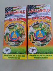 (450ml) Akulagold 260EW:  trừ sâu đục thân, muỗi hành,  rầy phấn trắng lúa, bọ trĩ gây hại lúa