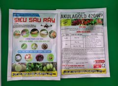 Các sản phẩm trị sâu đục thân, rầy phấn trắng và bọ trĩ lúa