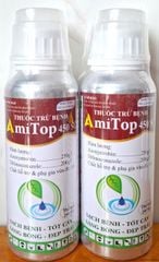 Amitop 450SC, Arissa 46SC trừ bệnh đốm lá, sương mai, thán thư, thối trái trên rau màu, khổ qua, bầu bí dưa chuột, dưa leo, phóng đọt, mập đọt, không nóng