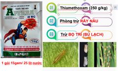 APFARA 25WG, gói 15gam, đặc trị Bọ Trĩ, bù lạch và rầy nâu