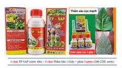 Thuốc trừ sâu TP SAP,Bakari 512EC 400ml: trừ rệp sáp, mọt đục cành, sâu đục thân, bọ trĩ, sùng hà khoai lang/ bọ hà, sâu vẽ bùa