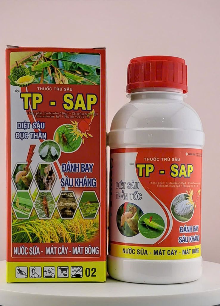 Các sản phẩm trị sâu đục thân, rầy phấn trắng và bọ trĩ lúa