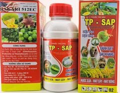 Bakari 512EC, TP SAP 512: Diệt trừ sâu đục thân lúa, sâu cuốn lá lúa, bọ trĩ, bọ xít, rầy phấn trắng, sâu phao đục bẹ, sâu keo, sâu đàn