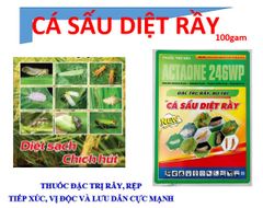 Cá sấu diệt rầy 100g (Actaone 246WP) - trừ rầy nâu, rầy xanh, rầy phấn trắng, rầy mềm, rầy bông, rệp sáp, bọ trĩ, bọ nhảy, bọ rùa.