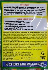 Cá sấu diệt rầy 100g (Actaone 246WP) - trừ rầy nâu, rầy xanh, rầy phấn trắng, rầy mềm, rầy bông, rệp sáp, bọ trĩ, bọ nhảy, bọ rùa.