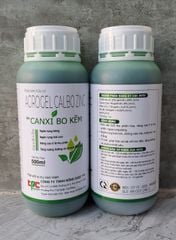 (500ml) Phân bón lá canxi bo kẽm: ngăn ngừa rụng bông, ngăn ngừa rụng trái non, nâng cao tỷ lệ thụ phấn