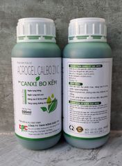 (500ml) Phân bón lá canxi bo kẽm : ngăn ngừa rụng bông,ngăn rụng trái non, nâng cao tỷ lệ thụ phấn, tăng lượng đường và vitamin thiết yếu cho trái
