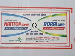 (20gr/gói) Cặp đôi trừ bệnh đạo ôn vi khuẩn Naka Japan, Giúp Cây Xanh Mướt - Sạch Bệnh Đạo Ôn - Cháy Bìa Lá - Lem Lép Hạt lúa
