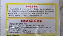 Bộ đôi đặc trị thán thư và rửa bông xoài, rửa trái xoài - rửa mắt cua, bông sầu riêng, rửa trái sầu riêng, rửa nước mưa, rửa sương muối do mưa