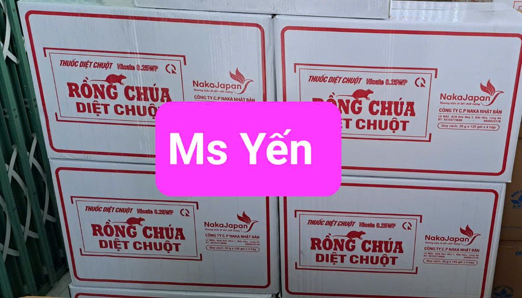 (20gam) HICATE 0.25WP, hiệu Rồng Chúa Diệt chuột Naka - Bromadiolone 0.25%: Dẫn dụ kích thích chuột ăn bã mồi, chuột chết nhanh