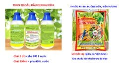 Combo Cyrux Gold 300EC và Gó rải Siêu Nhân 85gr - Trừ sâu đầu đen hại dừa + Đuông dừa