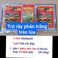 Diệt rầy phấn trắng trên lúa, diệt cả rầy gối lứa bằng 6 hoạt chất