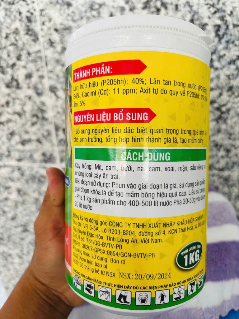 Đứng Lá Vina Ra bông đồng loạt - Xử lý ra bông trái vụ - Tăng tỉ lệ ra bông - Rút ngắn thời gian làm bông