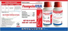 Combo (Famycin+siêu sạch bệnh 1102) thuốc phòng trừ bệnh thối cuống, thối trái, thối nhũn - bạc lá, cháy bìa lá trên cây ăn trái, trên sầu riêng