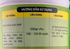 Bộ đôi Dìu Đọt và Già Lá Nhanh sầu riêng: đứng đọt, già lá nhanh, lá nhanh chuyển lụa, không suy cây, không ảnh hưởng cây