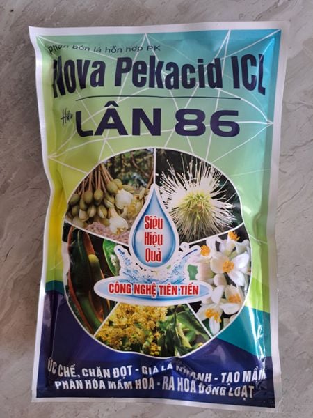 Phân bón lá Lân 86 1kg : Kích Ra Hoa Trái Mùa, Tạo Mầm Hoa, Ra Hoa Đồng Loạt, Xử Lý Ra Hoa Nghịch Mùa