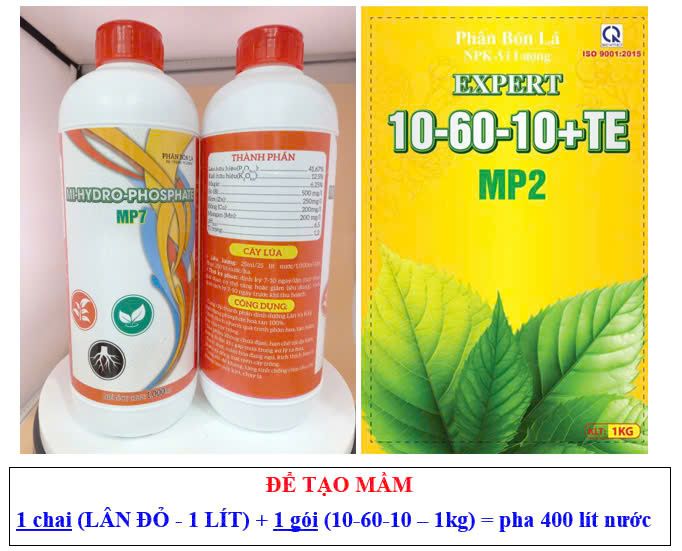 Siêu tạo mầm hoa NPK 10-60-10+TE 1kg: Kích ra hoa, siêu tạo mầm hoa sầu riêng, xử lý ra hoa nghịch vụ