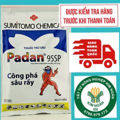 (100gam) Padan Nhật 95SP - Thuốc đặc trị sâu cuốn lá, sâu đục thân, rầy nâu, sâu khoang