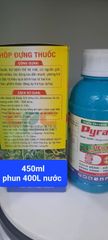 PYRAMOS 40SL 1102 450ml: phòng trừ thán thư, mốc sương, thối trái, ghẻ trái, sơ đen mít, bạc lá