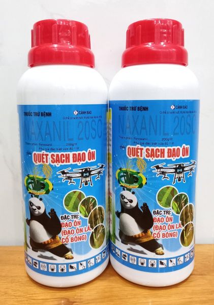 (450ml) Thuốc trừ bệnh NAXANIL 450ml, hiệu Quét sạch đạo ôn: đặc trị đạo ôn lúa, đạo ôn cổ bông lúa