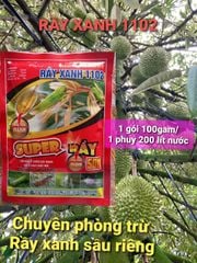 (1 gói = phun 200L) Diệt rầy xanh hiệu quả, luân phiên phun Rầy xanh 1102- Sinevagold 500WP, TP RAY, sạch rầy xanh, topogold 450WP