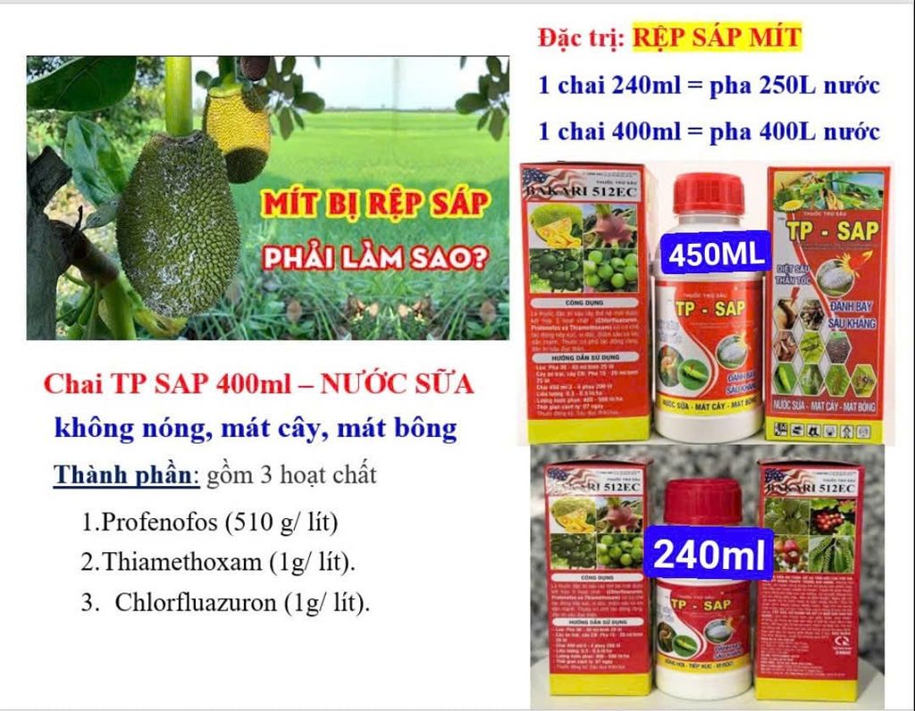 Thuốc đặc trị rệp sáp mít
