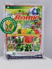 (300gam)Thuốc trừ bệnh gốc đồng Romio 300WP : Copper Oxychloride: trị rỉ sắt, nấm hồng, tảo đỏ, mốc sương, đốm lá