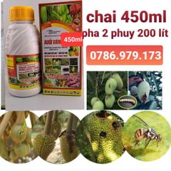 Siêu sạch sâu 450ml, Kasakiusa 130ew: đặc trị bọ trĩ, ruồi đục trái, sâu cuốn lá, rầy xanh, bọ trĩ, muỗi hành, ruồi vàng, rệp sáp